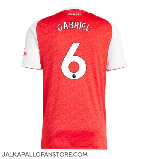 Arsenal Gabriel Magalhaes #6 Kotipaita 2025-26 Lyhythihainen Arsenal Gabriel Magalhaes #6 Kotipaita 2025-26 Lyhythihainen